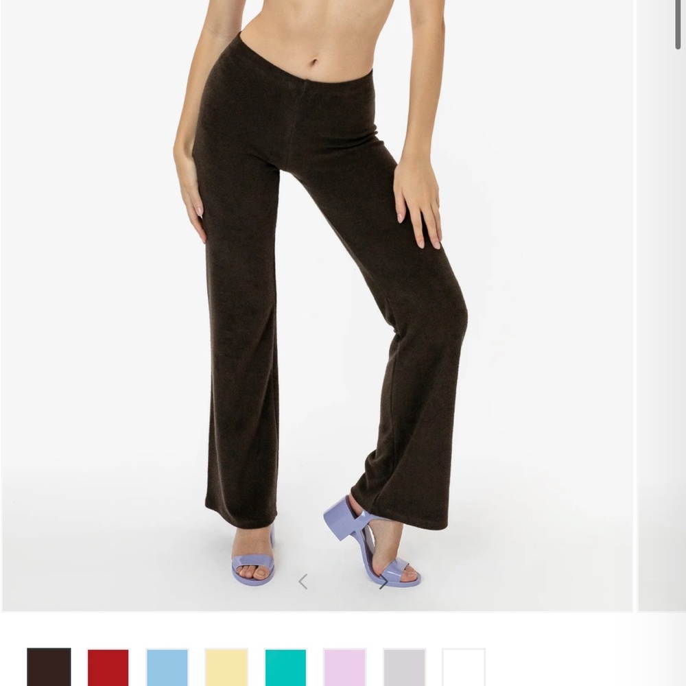 NWT Los Angeles Apparel terry pants